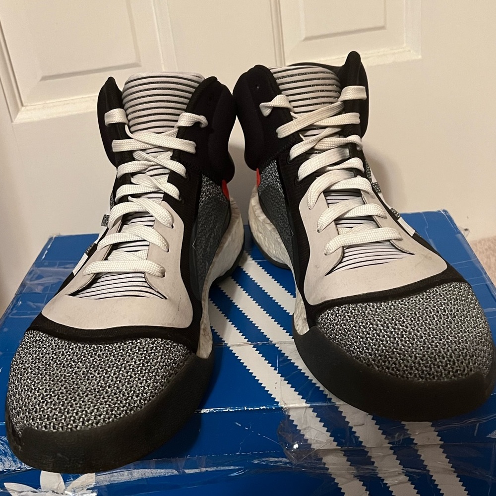 Adidas Marquee Boost. Black & White